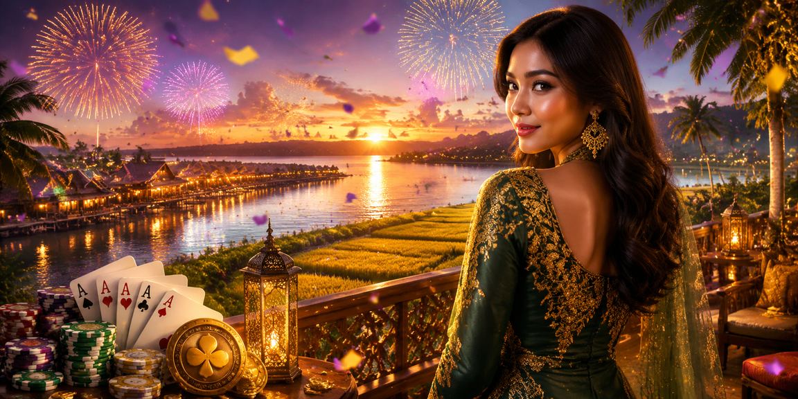 Suasana permainan Hari Raya di Kedah dengan pilihan hiburan digital yang pelbagai di platform a6x