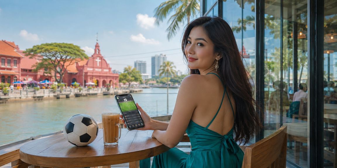 Proses pertaruhan dan pembayaran mudah di Melaka melalui platform mudah alih a6x yang responsif